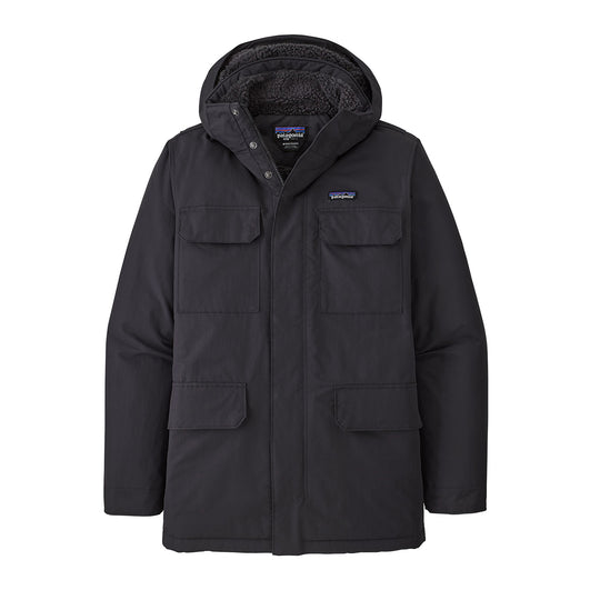 Heren Jas Patagonia Isthmus Parka Zwart