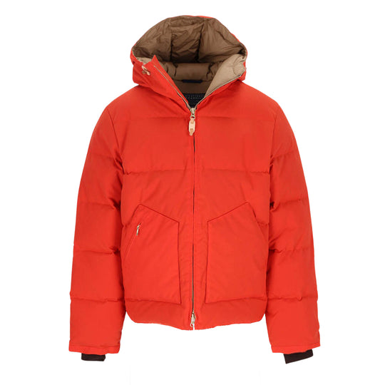 Piumino Uomo Manifattura Ceccarelli Down Hooded Arancione