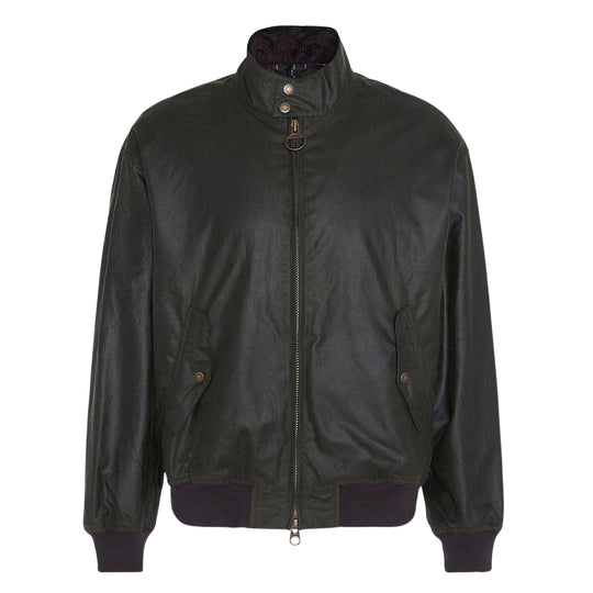 Giubbino Uomo Barbour x Baracuta Harrington MA-1 Verde