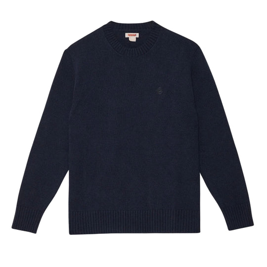 Maglione Uomo Baracuta Lana Merino Blu Navy