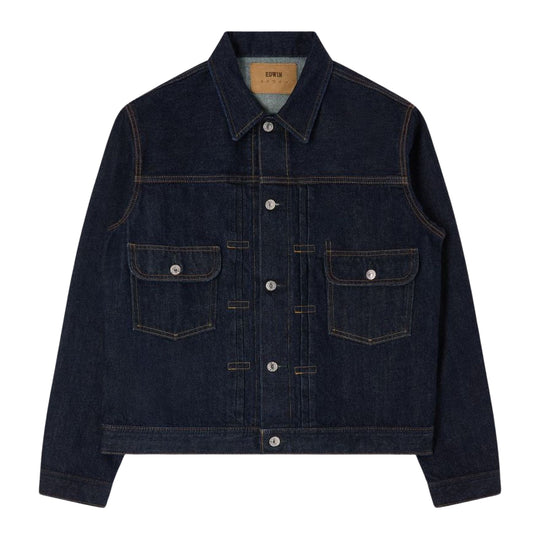 Giubbino Uomo Edwin Denim Blu (rinsed)