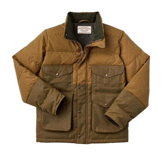 Giubbino Uomo FIlson Down Cruiser Marrone / Verde