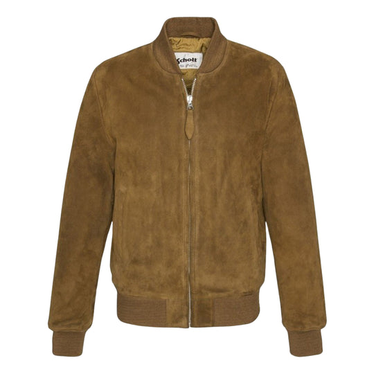 Giubbino Schott N.Y.C. Casual Bomber Marrone