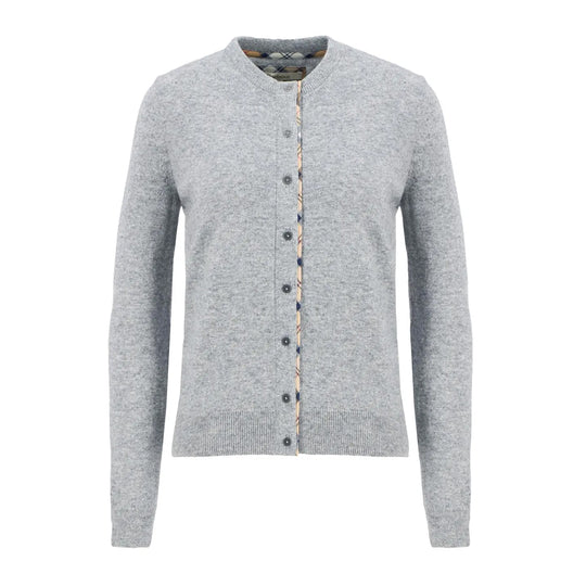 Cardigan Donna Barbour Pendle Grigio