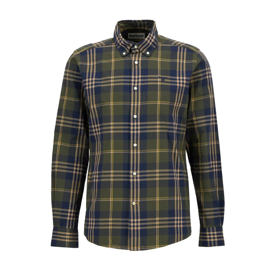 Camicia Uomo Barbour Sartoriale Edgar Verde Multicolor