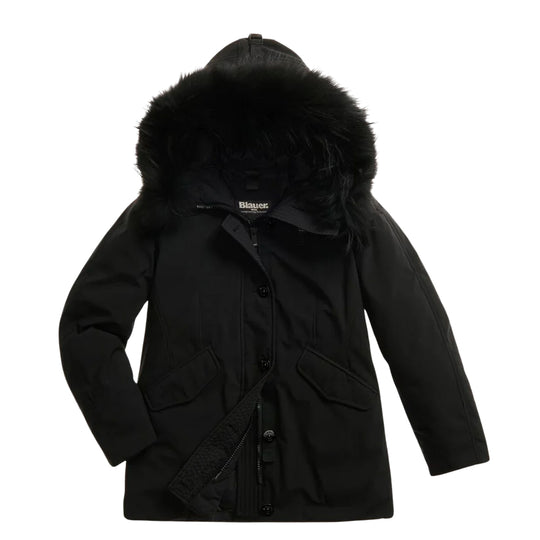 Giubbino Parka Donna Blauer Irma Nero