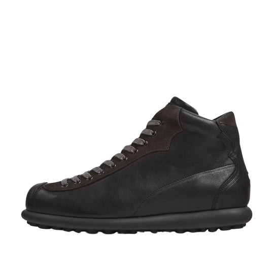 Stivaletti Uomo Camper Pelotas Ariel Alta Nero / Marrone