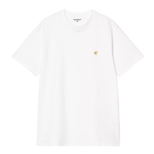 T-shirt Uomo Carhartt WIP S/S Chase Bianco