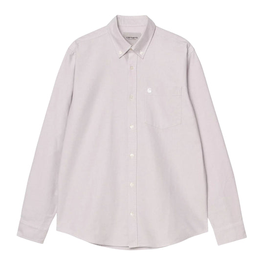 Camicia Uomo Carhartt WIP L/S C-Logo Rosa