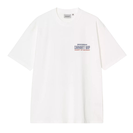 T-shirt Uomo Carhartt WIP S/S Arcan Bianco