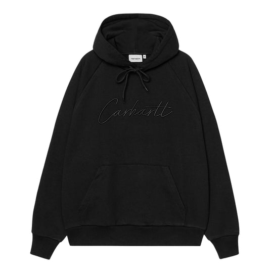Felpa Uomo Carhartt Hooded Ray Sweat Nero