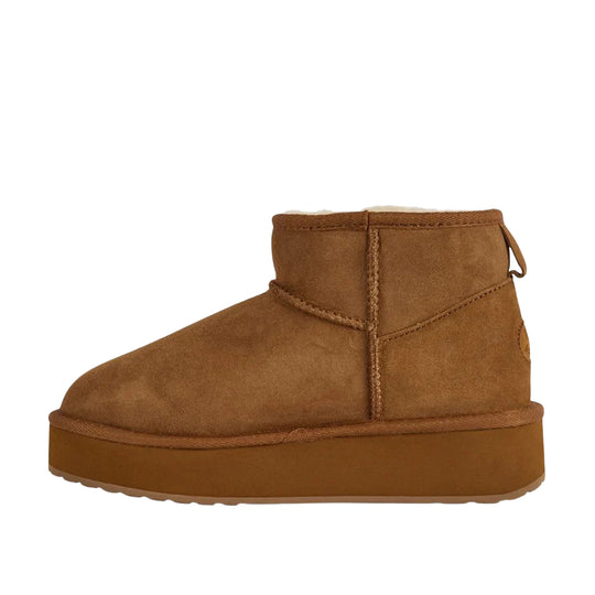 Stivali Donna EMU Stinger Micro Flatform 2.0 Nocciola
