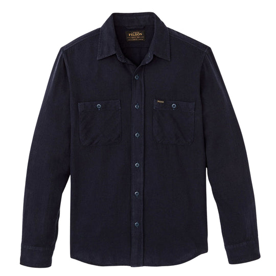 Camicia Uomo Filson Flanella Rangeland Blu