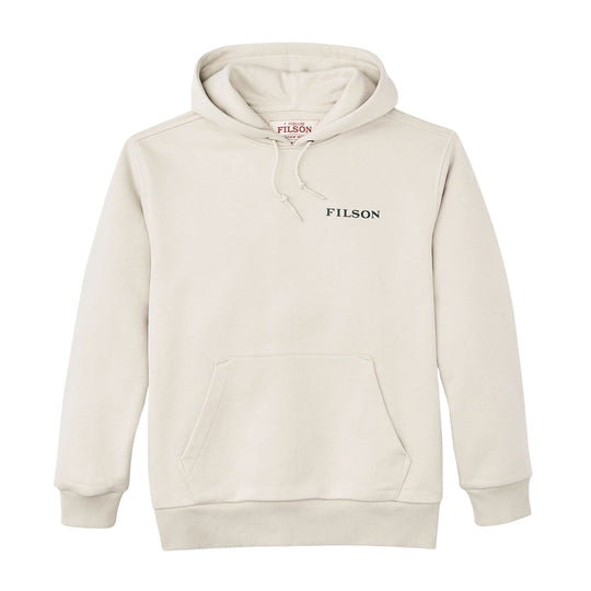Felpa Uomo Filson Prospector Graphic Panna