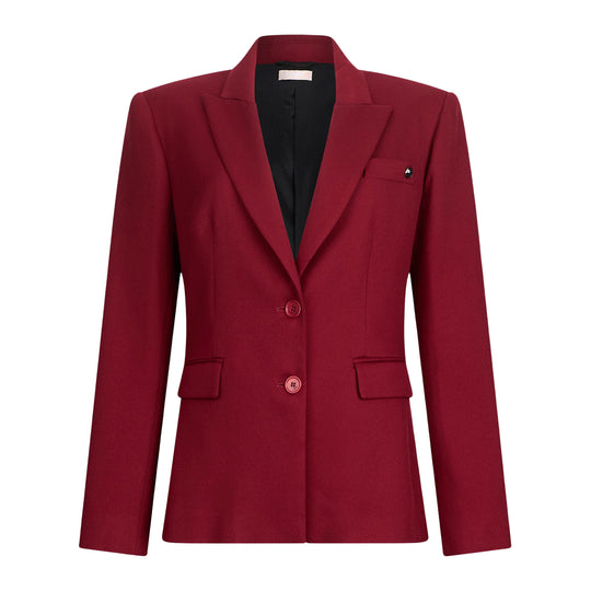 Giacca Donna LIU-JO Collo Lancia Bordeaux