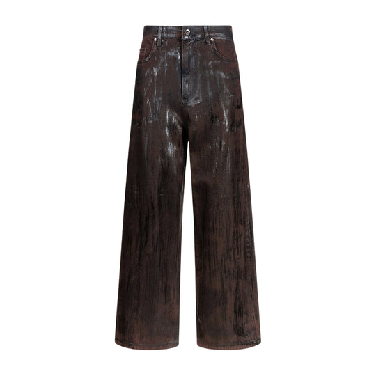 Jeans Donna LIU-JO Flare Strong Marrone