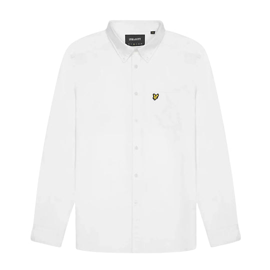 Camicia Uomo Lyle & Scott Oxford Bianco