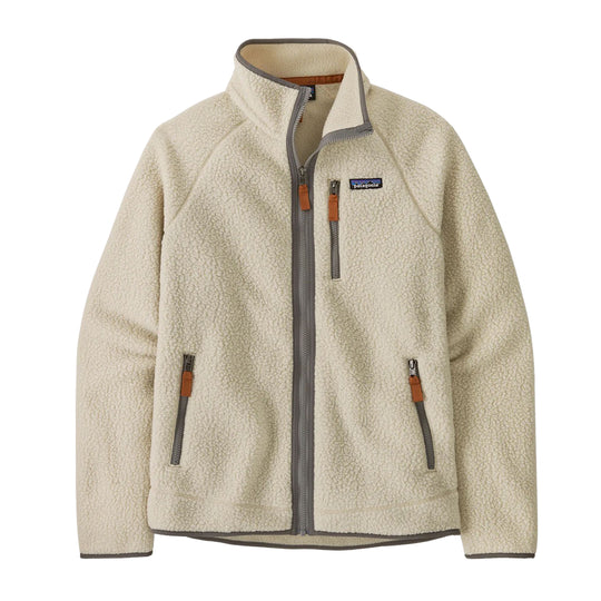 Pile Uomo Patagonia Retro Fleece Bianco Panna