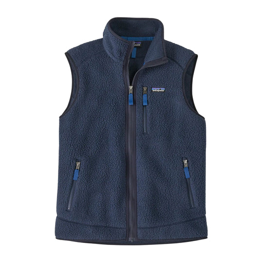 Gilet Uomo Patagonia Retro Pile Fleece Blu