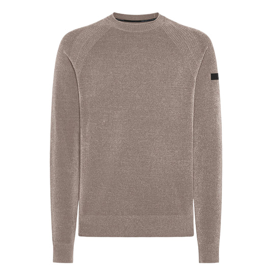 Maglione Uomo RRD Velvet Round Knit Beige