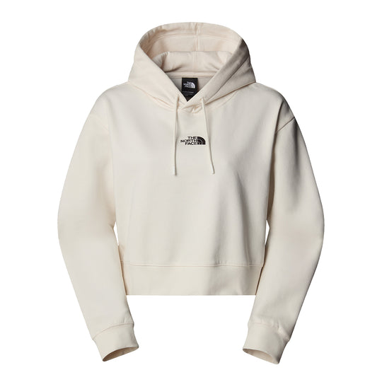 Felpa Donna The North Face Cropped Essential Bianco