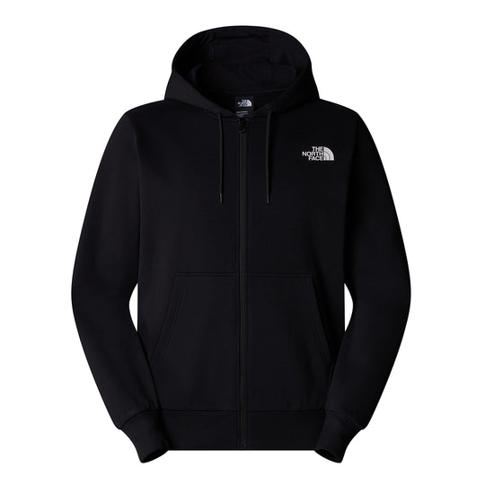 Felpa Uomo The North Face Simple Dome Full Zip Nero