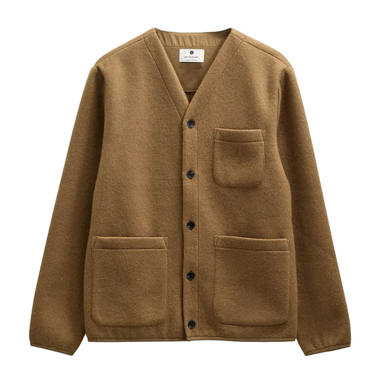 ANERKJENDT Cardigan Uomo AKSIGURD - Senape