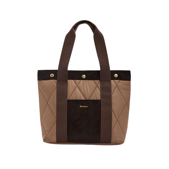 BARBOUR Borsa TTE HEALY Trapuntata - Champagne