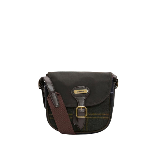 LBA0544TN11 Mini Borsa a Tracolla Donna Whitley Tartan - Verde/Blu