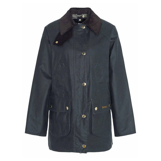 Giubbino cerato Donna BARBOUR Modern Beadnell Wax Salvia
