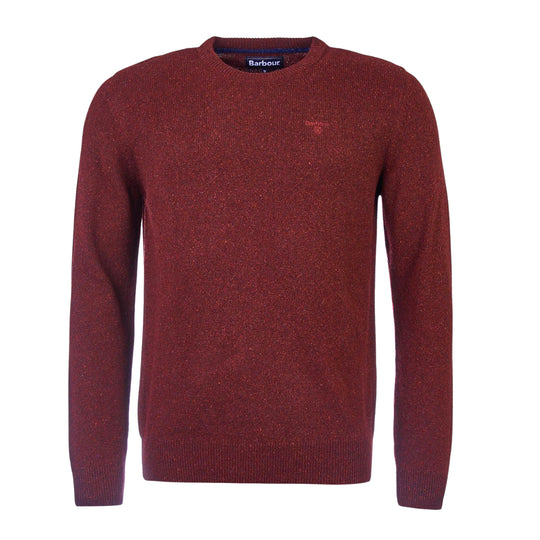 BARBOUR Maglione Uomo ESSENTIAL TISBURY - Rosso Melange