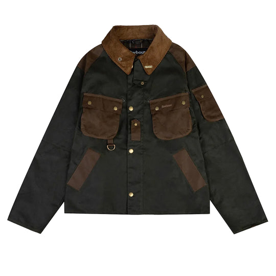 BARBOUR Giubbino Cerato SPEYFORD X WP - Verde Oliva