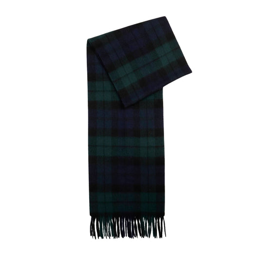 BARBOUR Sciarpa Uomo NEW CHECK Tartan - Blu/Verde/Nero