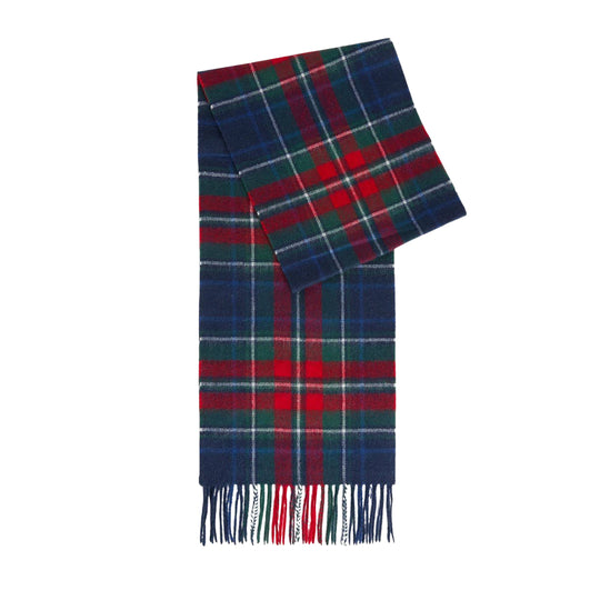 BARBOUR Sciarpa Uomo NEW CHECK Tartan - Blu/Verde/Rosso