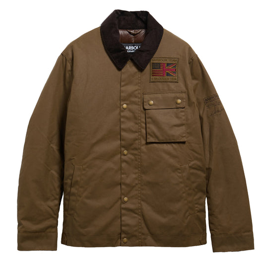 BARBOUR INTERNATIONAL Giubbino WORKERS WAX - Nocciola