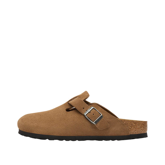 BIRKENSTOCK Sabot BOSTON CLASSIC SUEDE - Tabacco