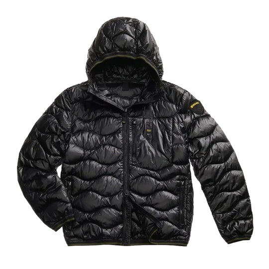 BLAUER Piumino Uomo Corto Imbottito WAVE - Nero