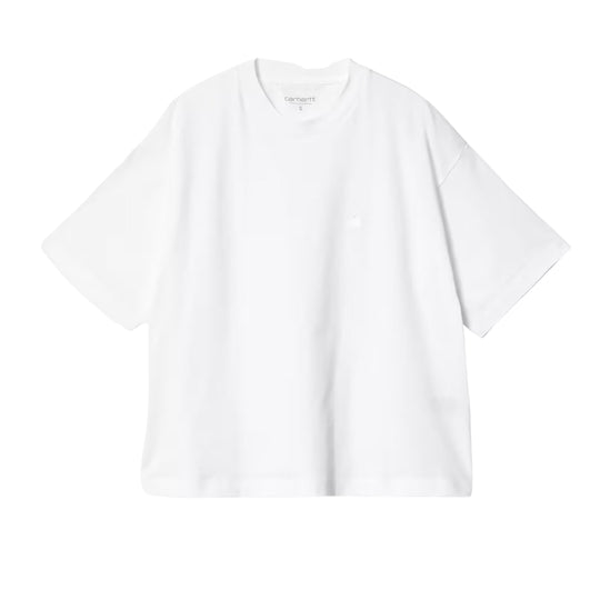 T-Shirt Donna Carhartt Wip W' S/S Chester Bianco