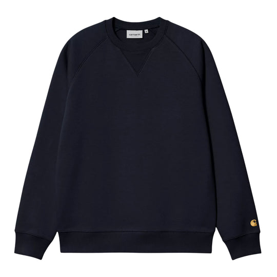 CARHARTT WIP Felpa Uomo Chase Sweatshirt Blu Navy