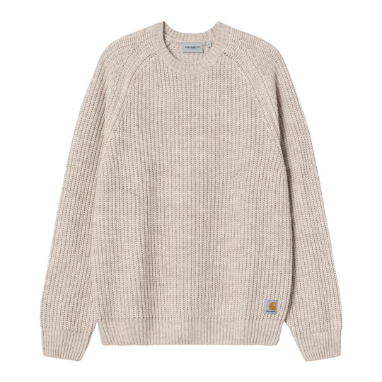 CARHARTT WIP Maglia Uomo FIRTH SWEATER - Gesso