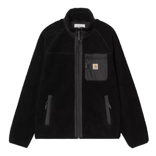 CARHARTT WIP Pile Uomo Full Zip PRENTIS LINER - Nero