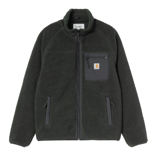 CARHARTT WIP Pile Uomo Full Zip PRENTIS LINER - Verde