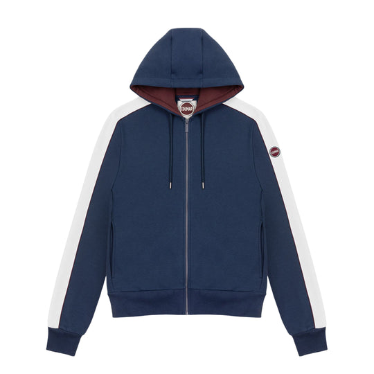 COLMAR Felpa con Cappuccio Heritage - Blu