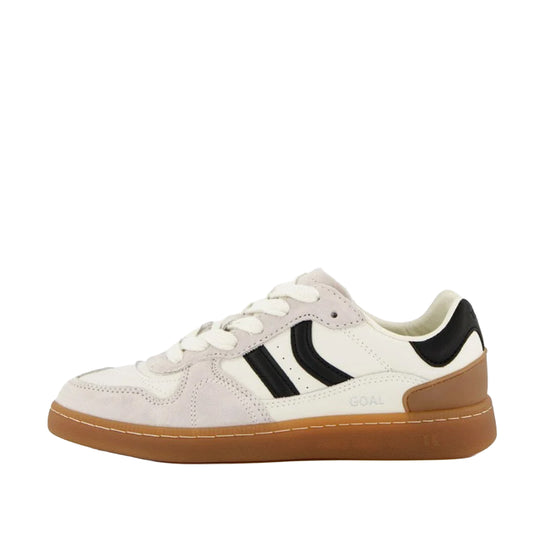 COOLWAY Sneakers Uomo GOAL - Bianco/Nero