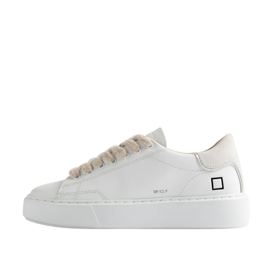 D.A.T.E Sneakers Donna SFERA CALF - Bianco