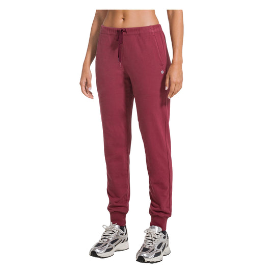 DEHA Pantalone Jogger con polsino in Cotone - Ciliegia