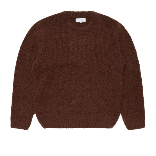 EDWIN Maglione Uomo DAN TEXTURED SWEAT - Marrone