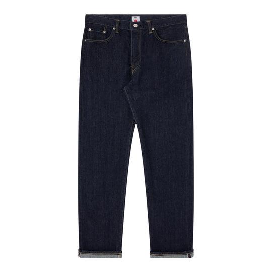 EDWIN Jeans Uomo Dritto Regular KURABO 14oz - Rinsed