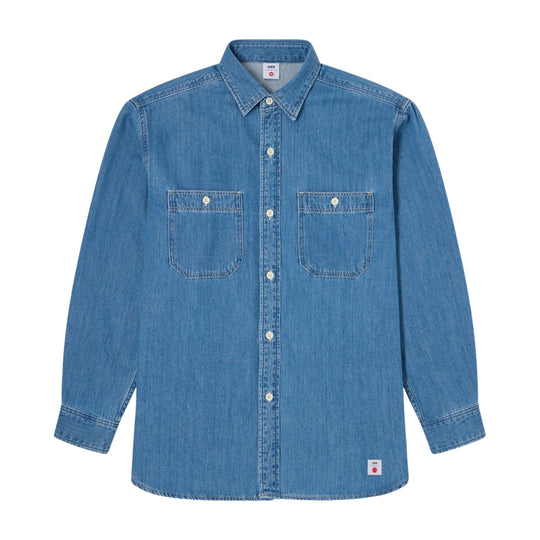 EDWIN Camicia Uomo WORK - Denim Chiaro