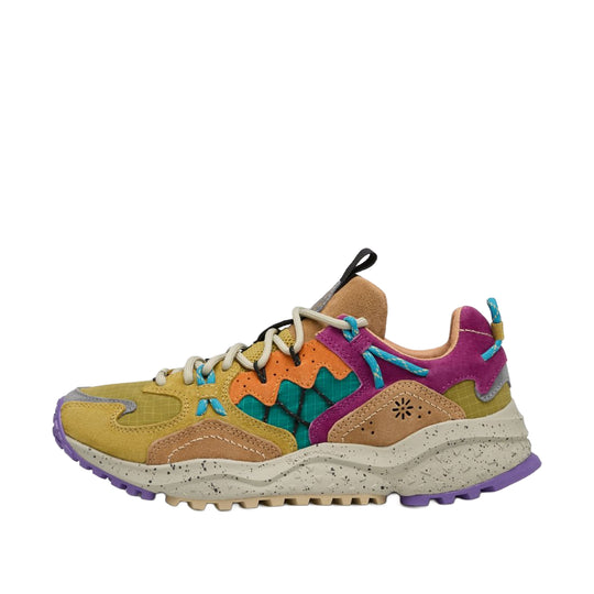 FLOWER MOUNTAIN Sneakers Unisex YAMABUSHI in Suede e Tessuto Tecnico - Multicolor